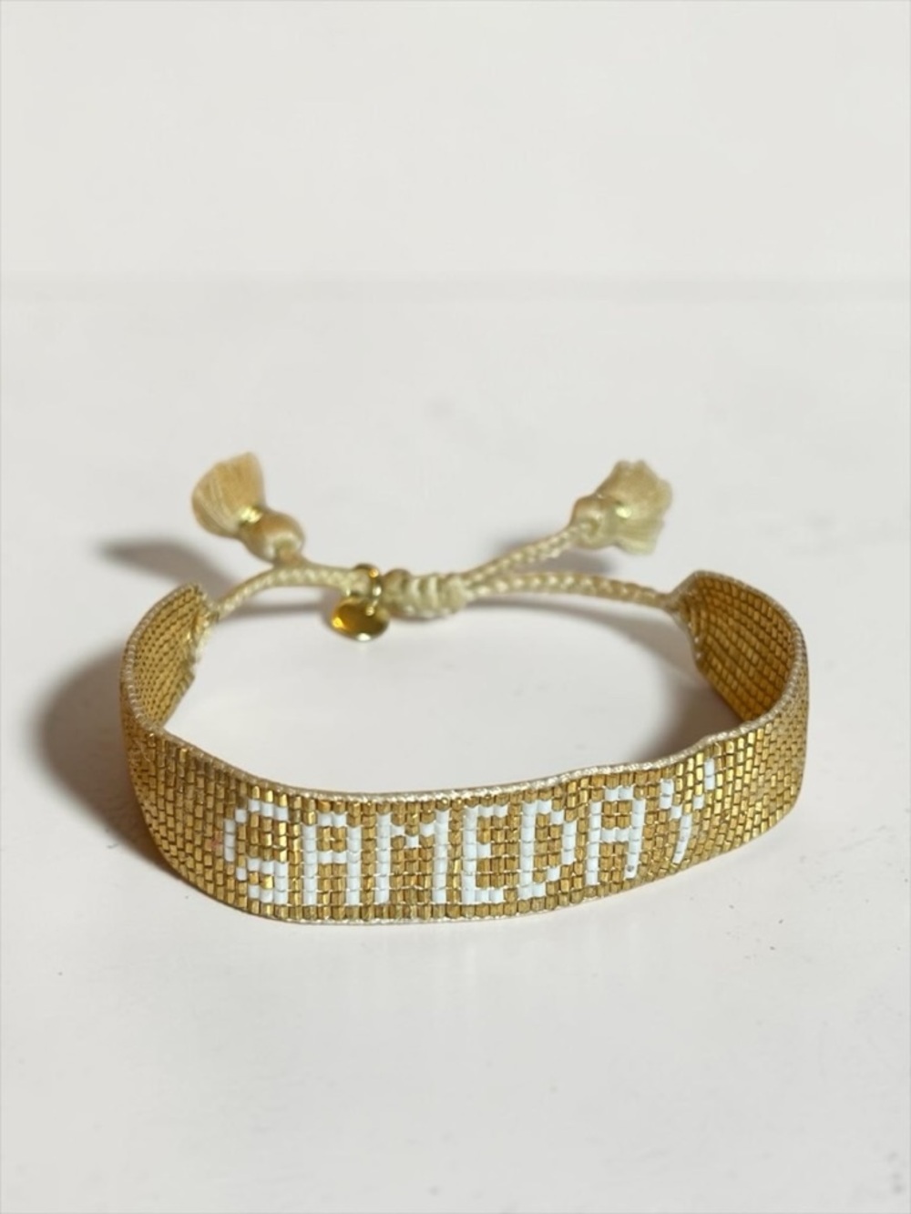Ink + Alloy Gameday Adjustable Beaded Bracelet CC